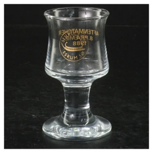 Skibsglas Per Lütken ølglas (str. H 10 cm, ø 5,5 cm)