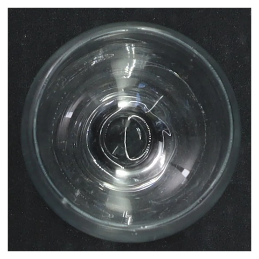 Gennemsigtige vinglas (str. H. 10 cm. ø 5 cm)