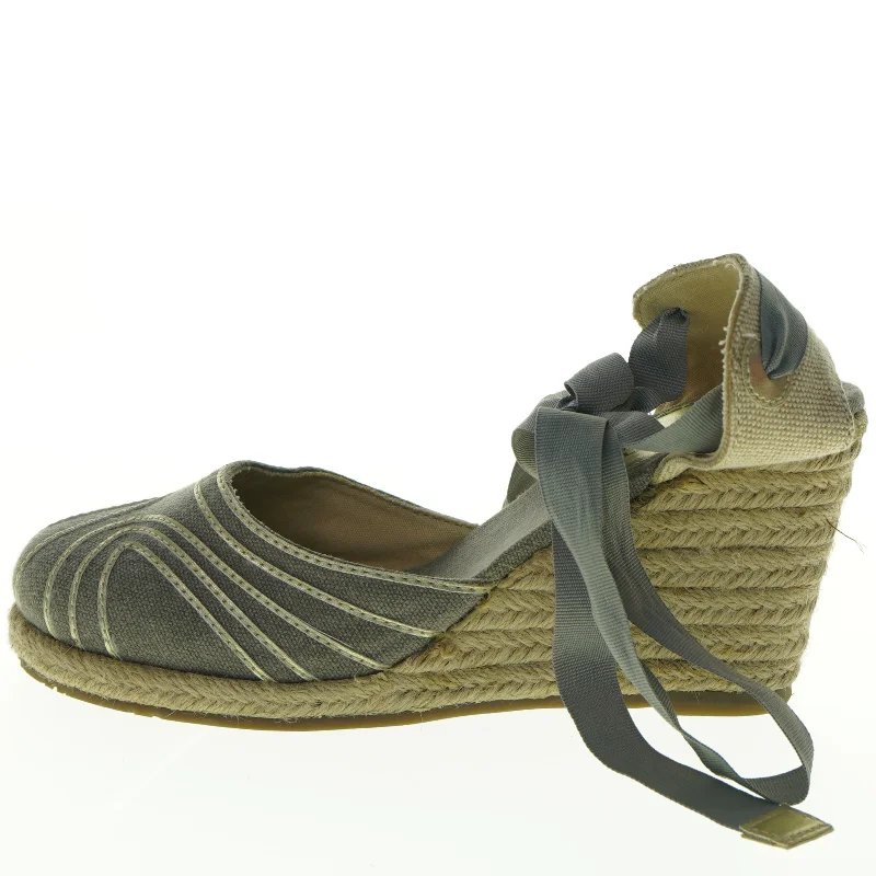 Espadrillos med bånd fra NowOn (str. 37)