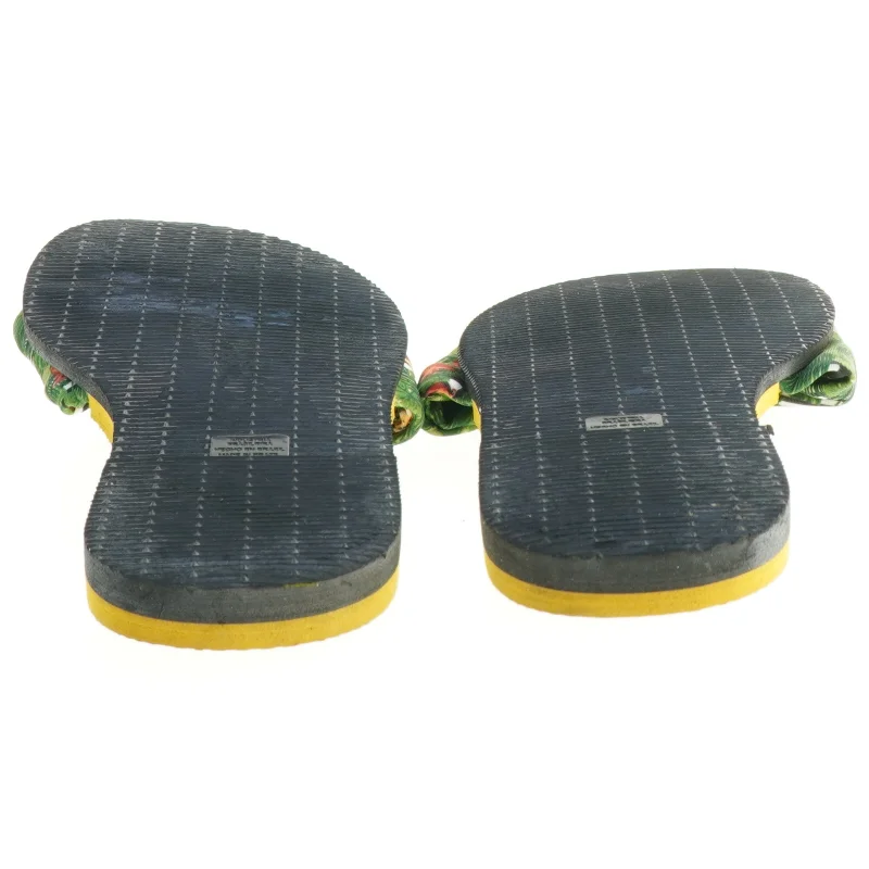 Havainas gule flip-flops med tropisk mønster fra Havaianas (str. 37)