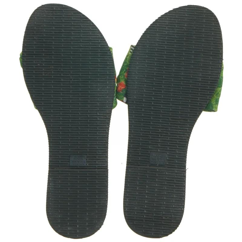 Havainas gule flip-flops med tropisk mønster fra Havaianas (str. 37)