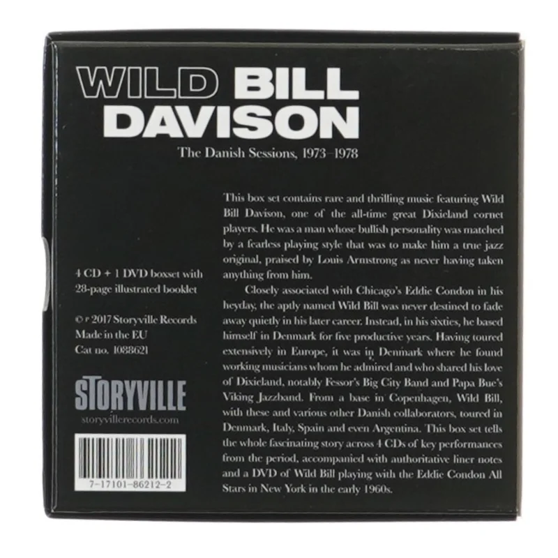 Wild Bill Davison - The Danish Sessions Box Set fra Storyville
