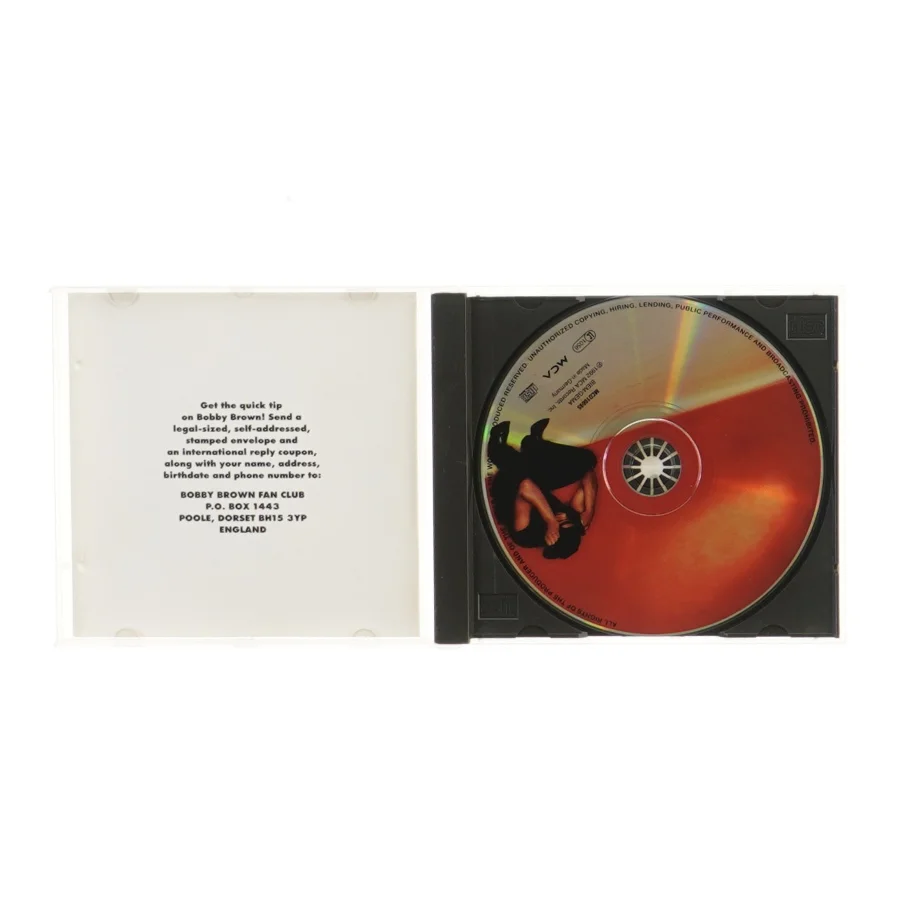 Bobby Brown album CD fra MCA