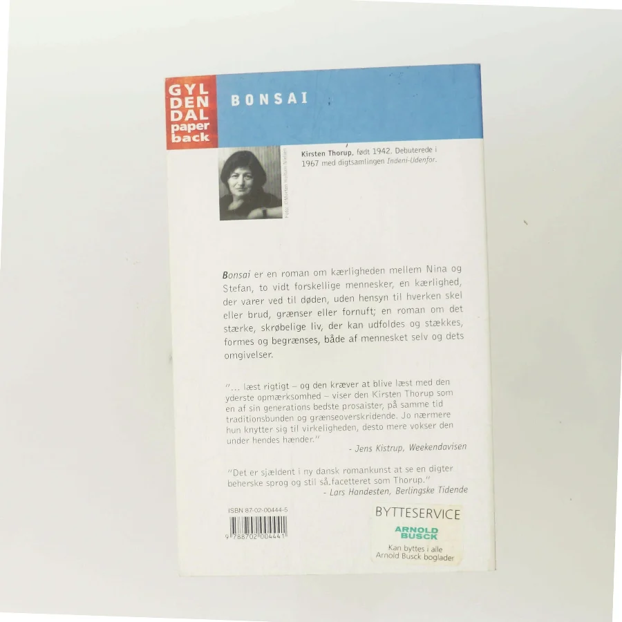Bonsai : roman af Kirsten Thorup (Bog)