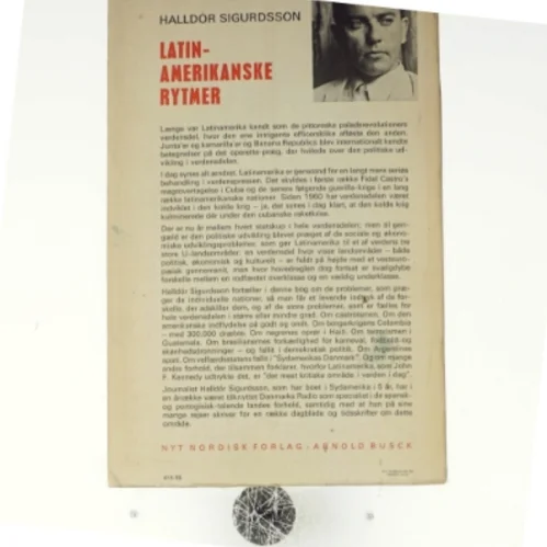 Latinamerikanske rytmer af Halldór Sigurdsson (bog)