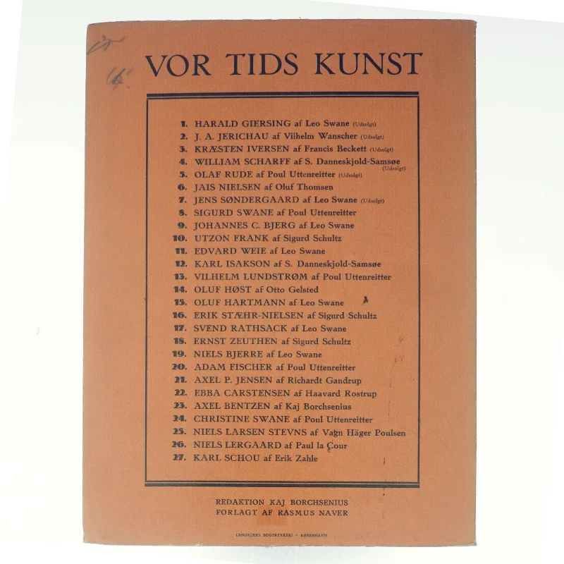 Karl Schou af Erik Zahle (bog)