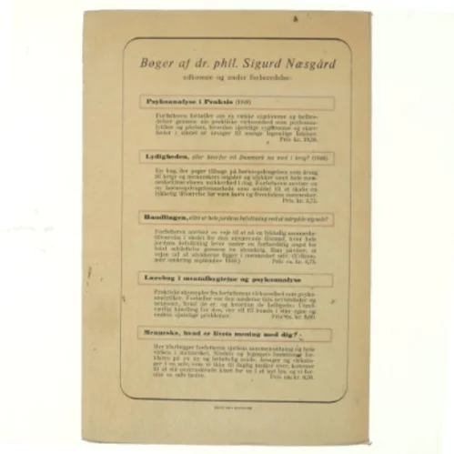 Sigurd Næsgaard: Lydigheden