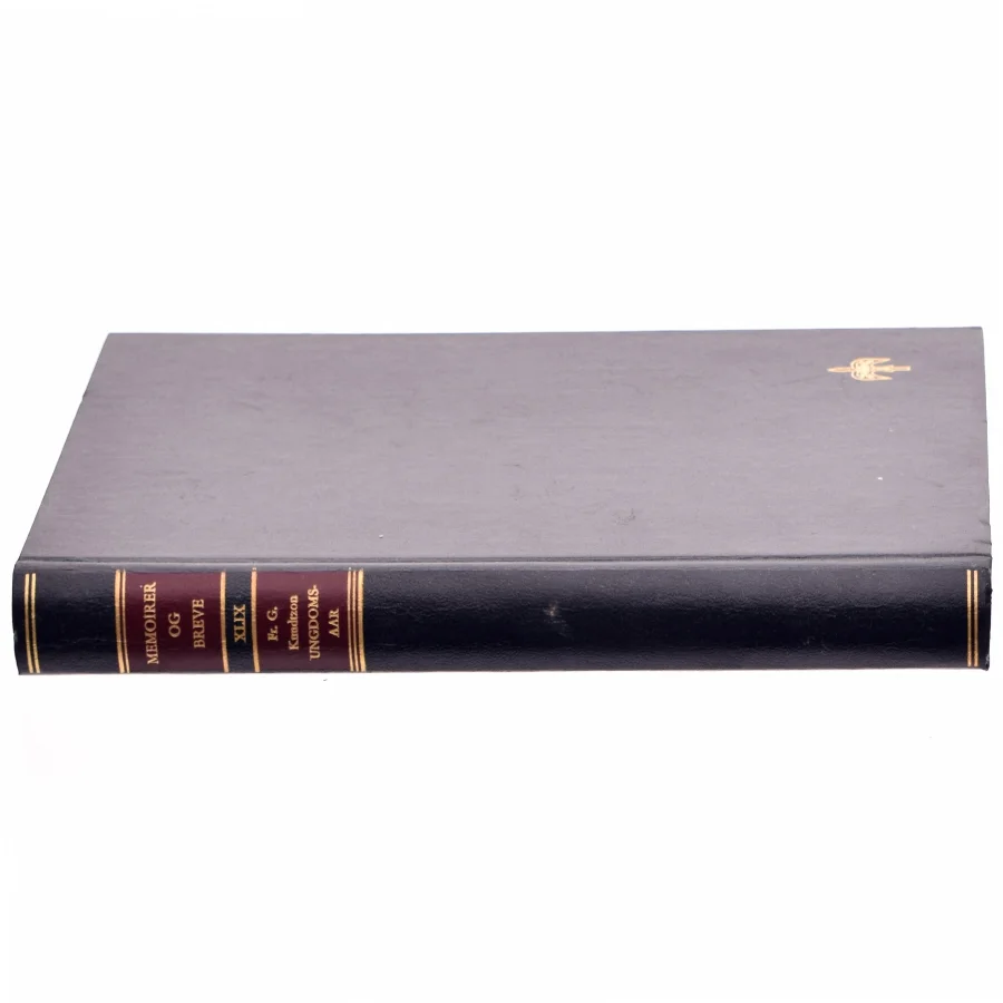 Memoirer og breve XLIX: Fr. G. Knudtzon: Ungdomsår