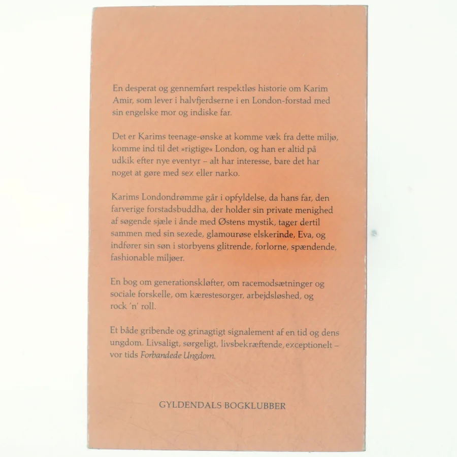 En forstadsbuddha af Hanif Kureishi (bog)