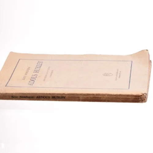 Aldous Huxley. Udvikling og stilling i samtiden af Bent Nordhjem (bog)