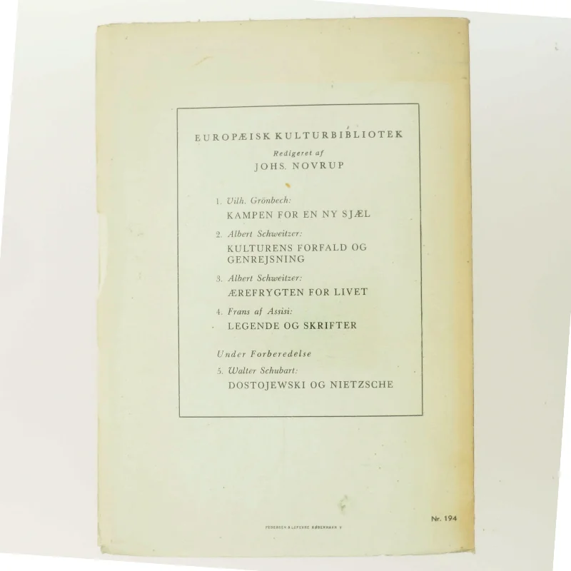 Frans af Assisi (Bog)