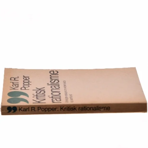 Kritisk rationalisme af Karl R. Popper (Bog)