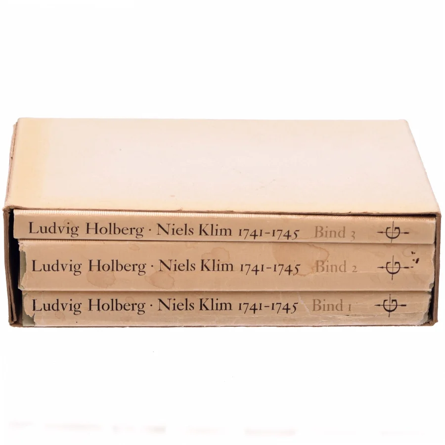Niels Klim 1741-45 1-3 af Ludvig Holberg (bog)
