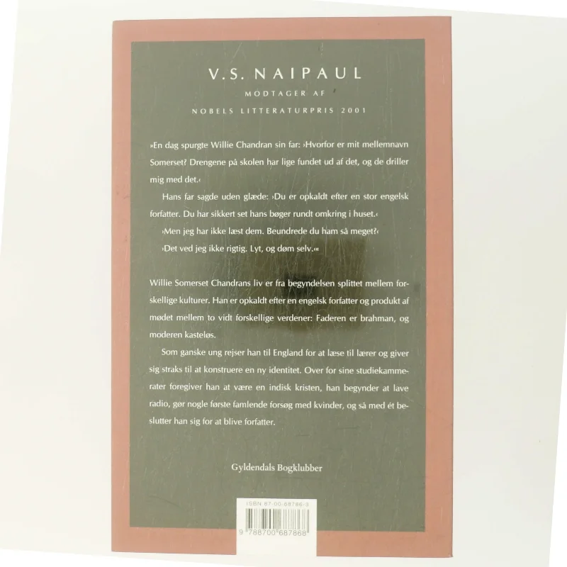 Et halvt liv af V. S. Naipaul (Bog)