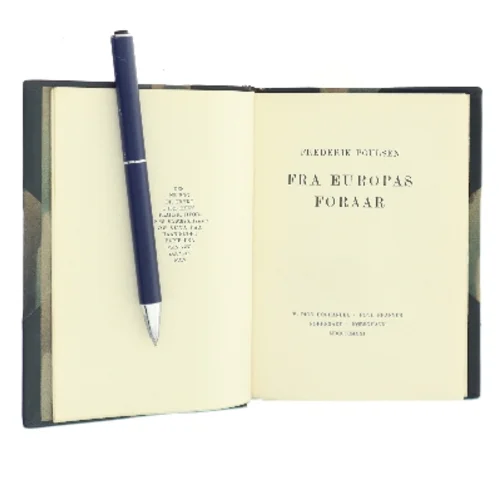 Fra Europas Foraar af Frederik Poulsen (Bog)