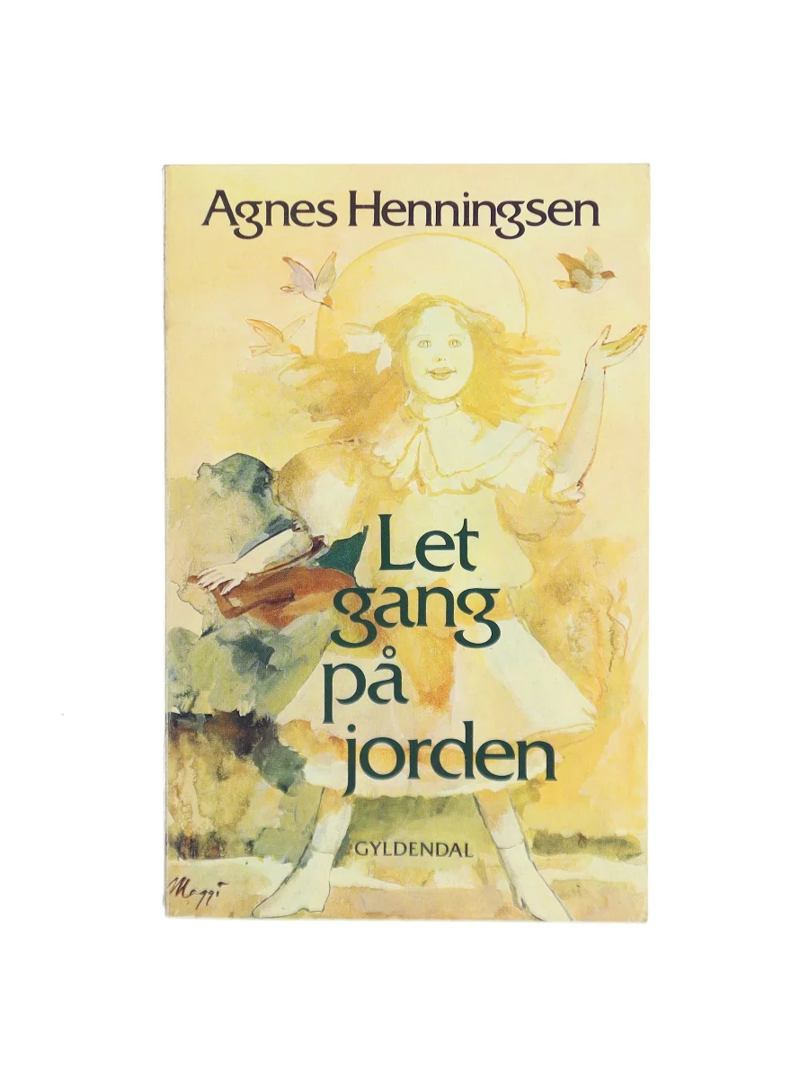 Forsiden af Let gang på jorden af Agnes Henningsen