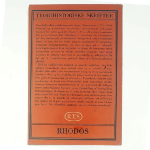 Arbejderård af Anton Pannekoek (bog)