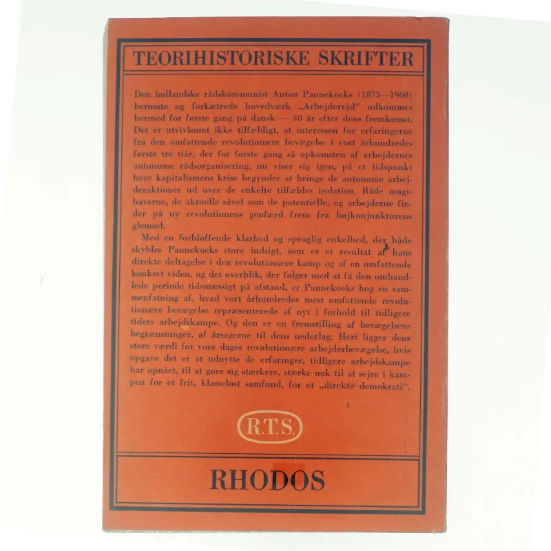 Arbejderård af Anton Pannekoek (bog)