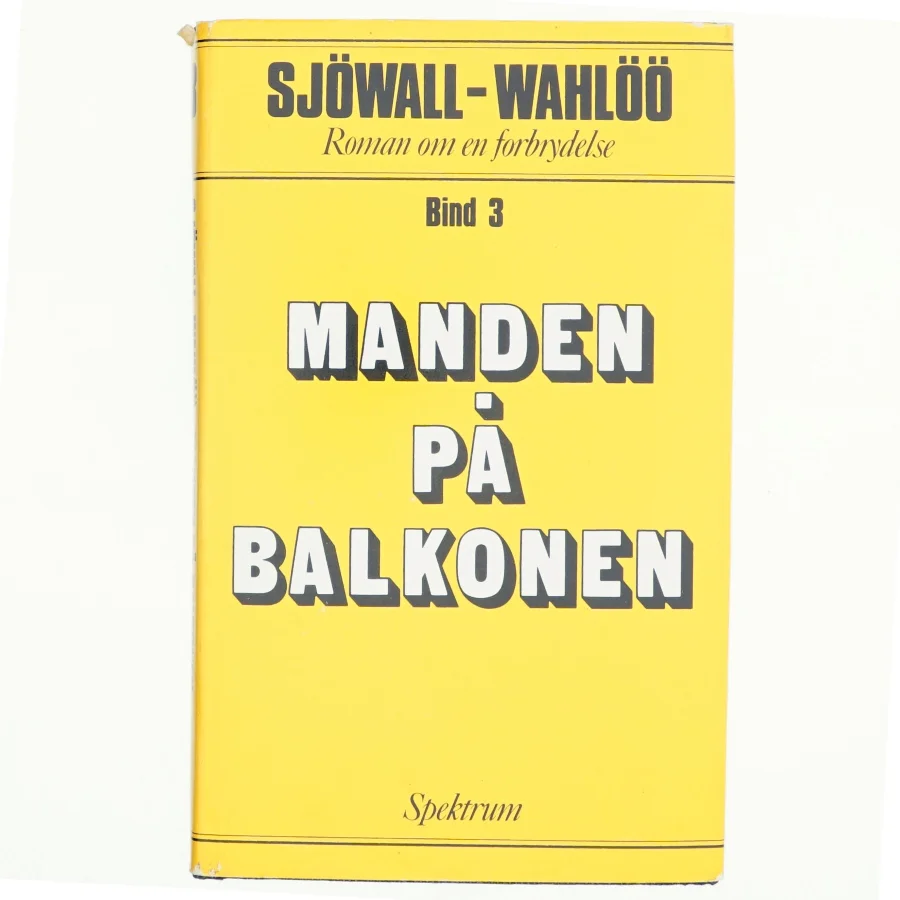 Manden på balkonen af Maj Sjöwall og Pär Wahlöö¨(bog)