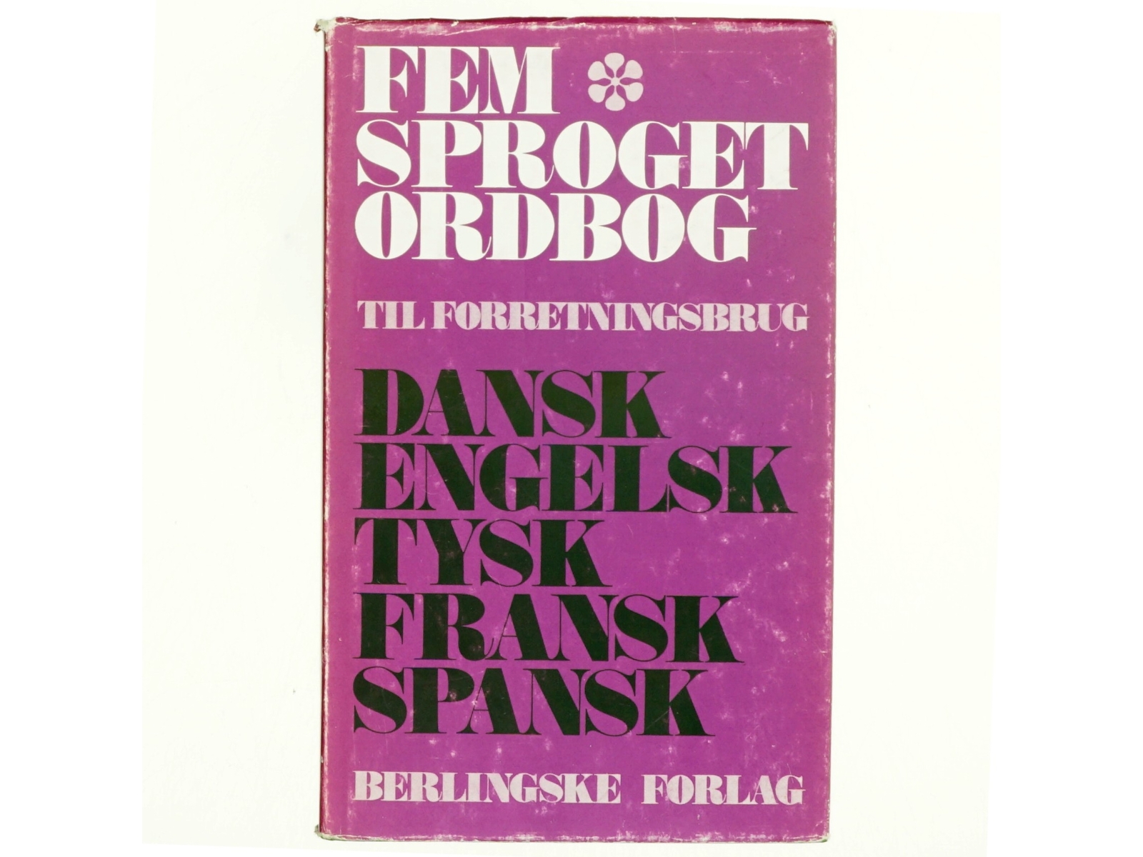 Femsproget ordbog til forretningsbrug (bog)