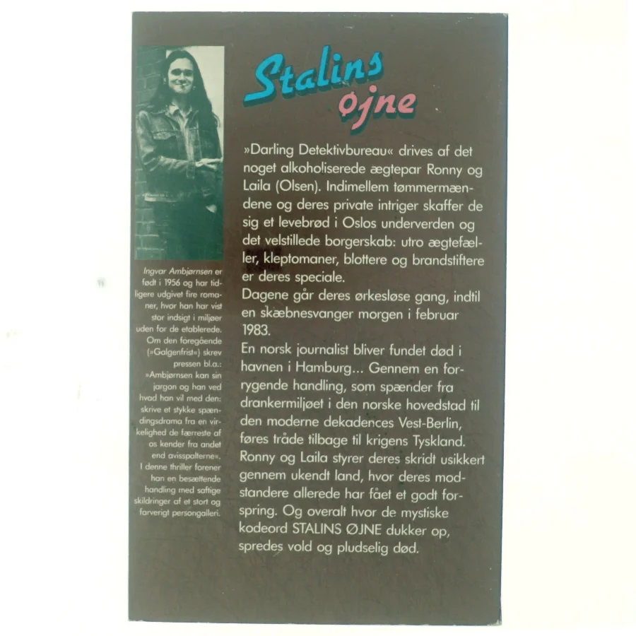 Stalins øjne af Ingvar Ambjørnsen (bog)