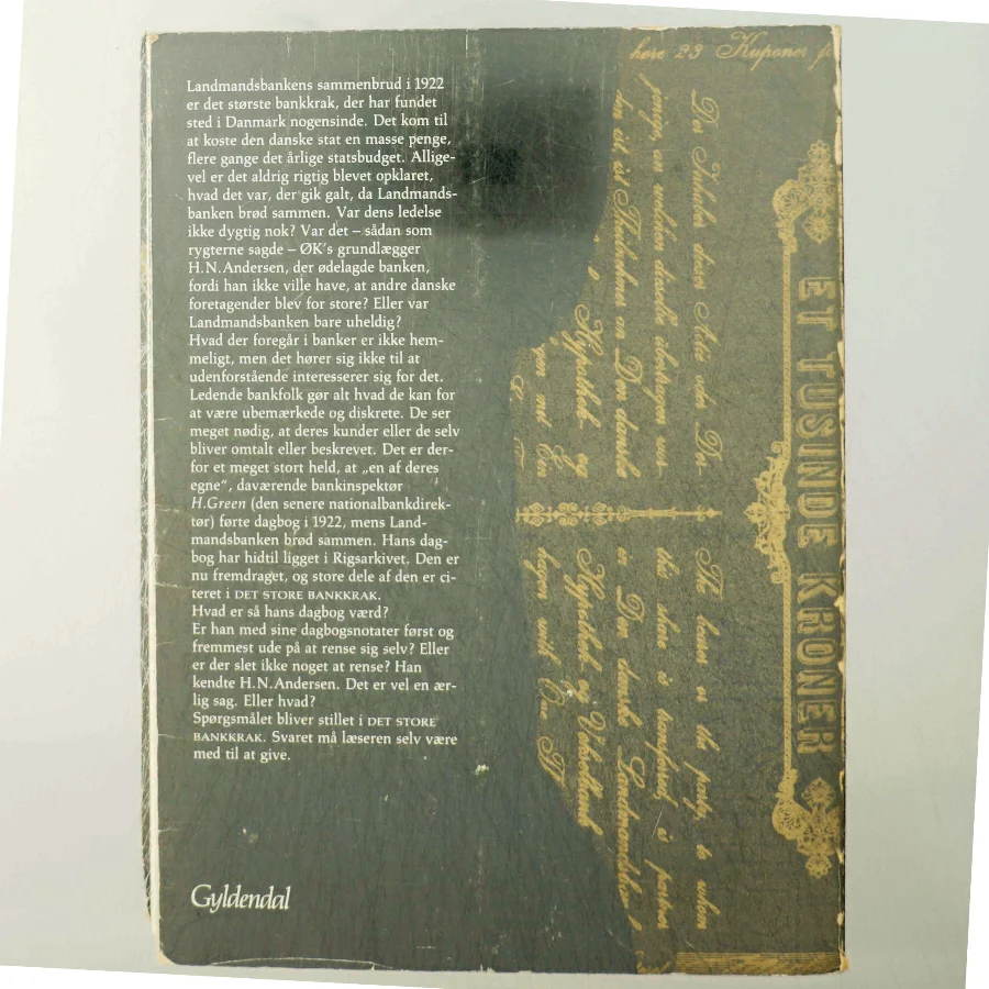 Søren Mørch: Det store bankkrak