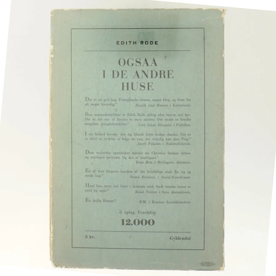 I Tidens Klo af Edith Rode (Bog)