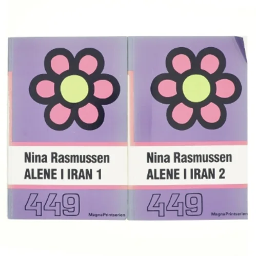 Alene i Iran 1-2 af Nina Rasmussen (bog)