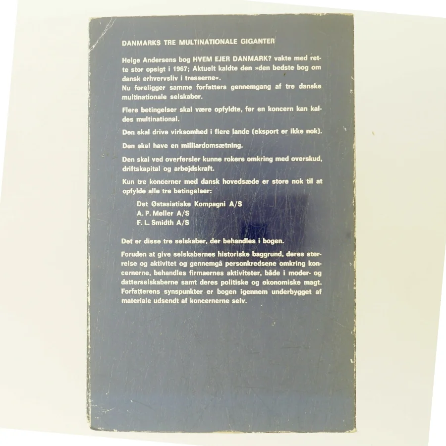 Danmarks Tre Multinationale Giganter af Helge Andersen (Bog)