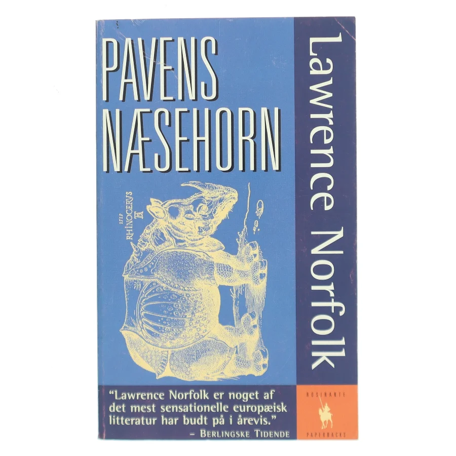 Pavens næsehorn af Lawrence Norfolk (Bog)