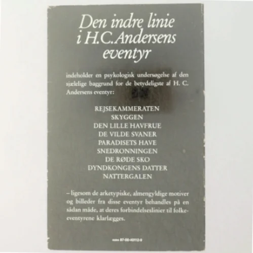 Eigil Nyborg: Den indre linie i H.C. Andersen eventyr