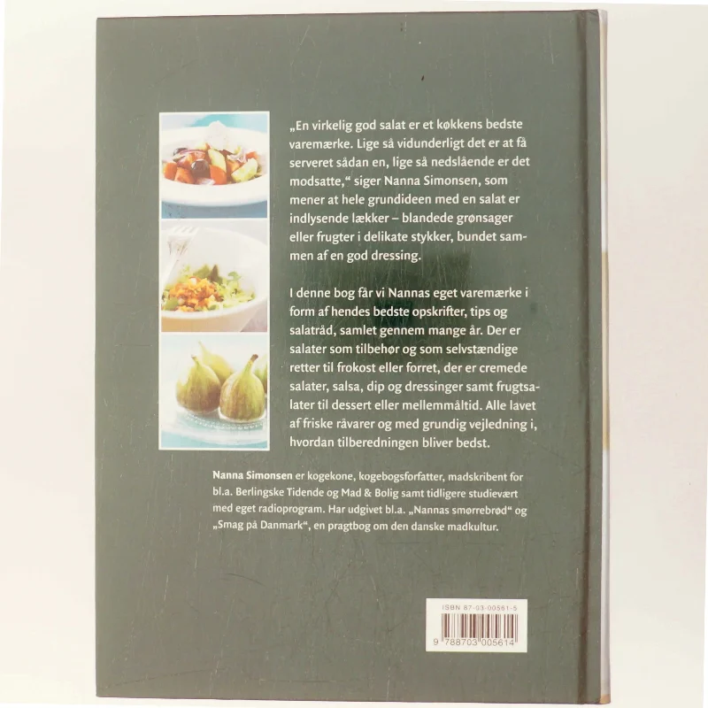 Nannas salater af Nanna Simonsen (f. 1956) (Bog)