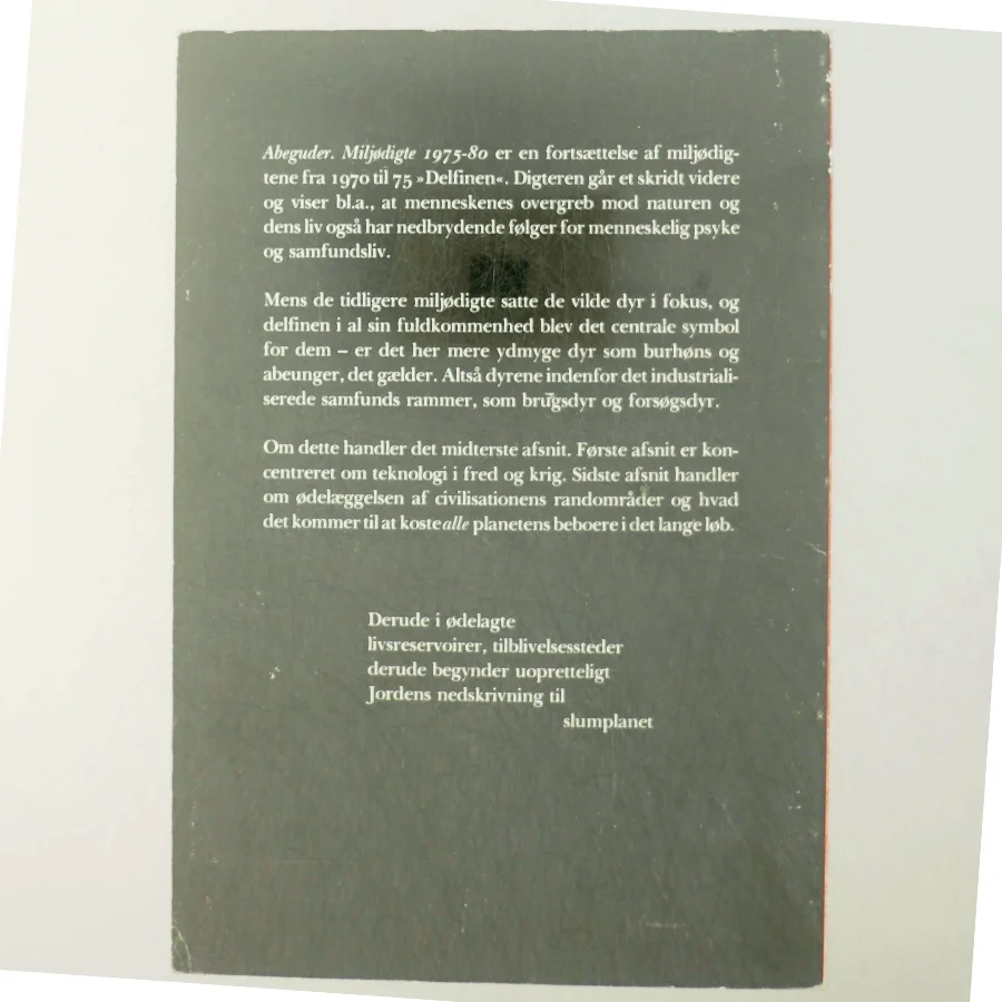 Thorkild Bjørnvig: Abeguder