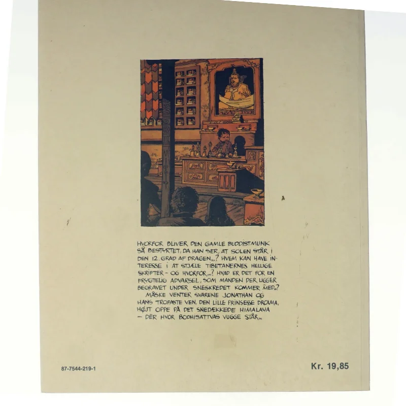 Jonathan: Bodhisattvas vugge af Cosey (tegneserie)