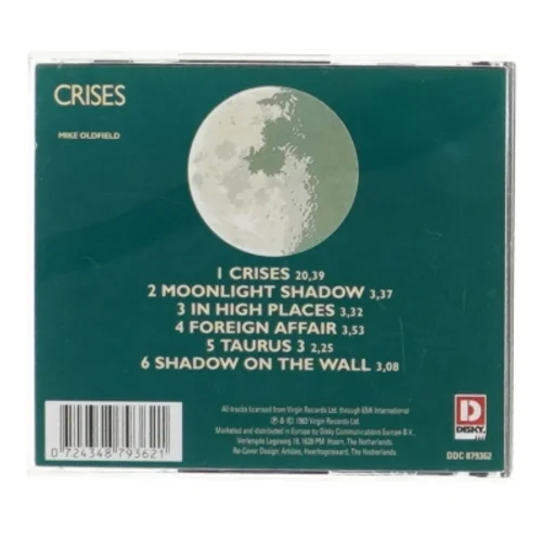 Mike Oldfoíeld: Crises