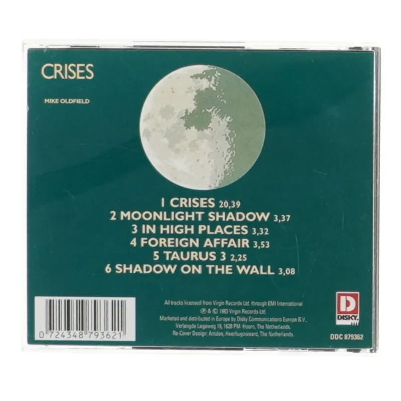 Mike Oldfoíeld: Crises