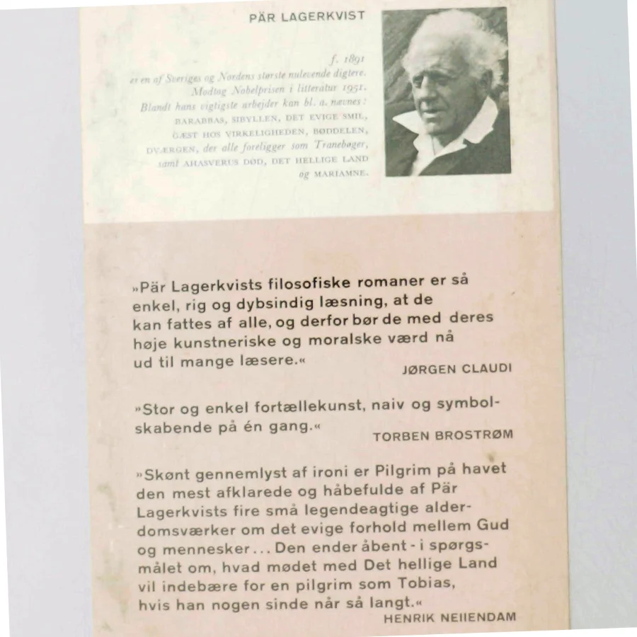 Pär Lagerkvist: Pilgrim på havet