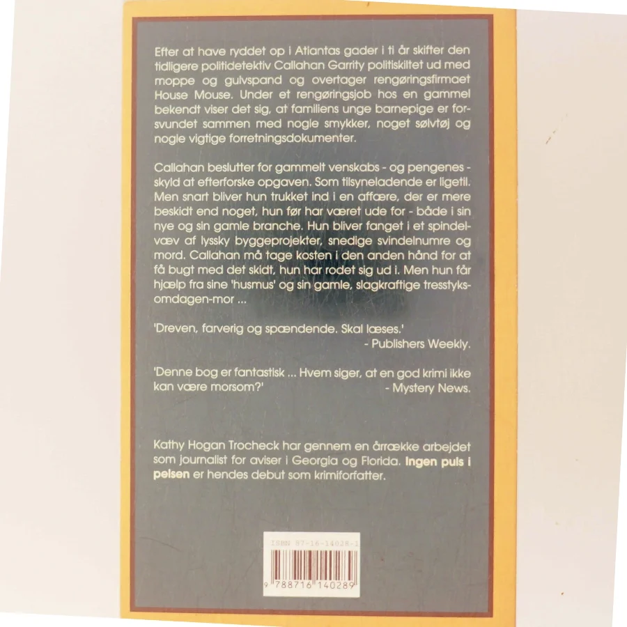 Ingen puls i pelsen : roman af Kathy Hogan Trocheck (Bog)