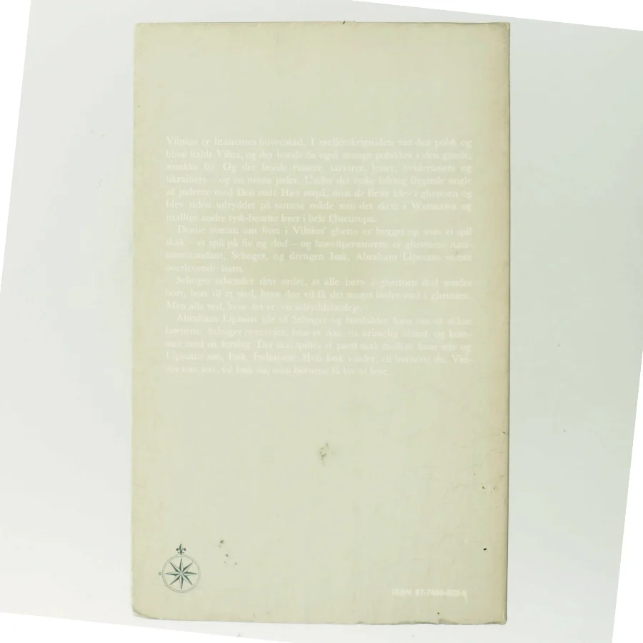 Det sidste træk af Icchokas Meras (Bog)