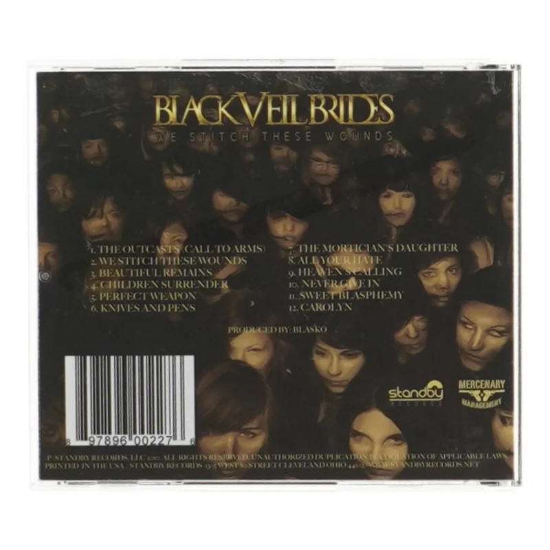 Black Veil Brides CD: We Stitch These Wounds
