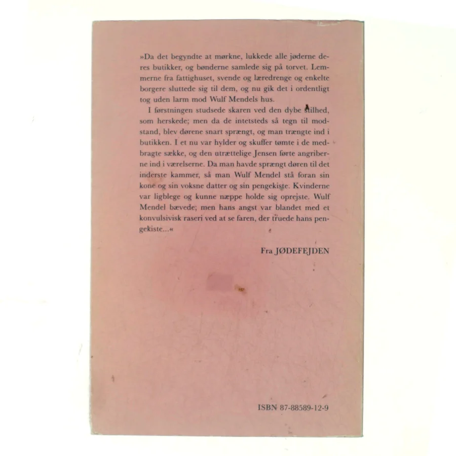 Goldschmidt - en fortrolig fremmed af Knud Sørensen (bog)