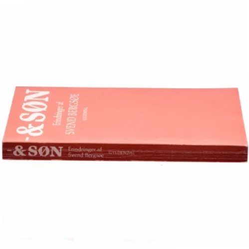 - & søn. Erringer af Svend Bergsøe (bog)