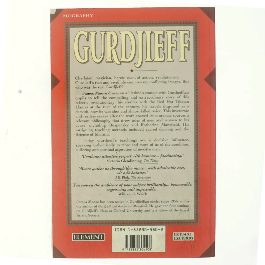 Gurdjieff af James Moore (Bog)