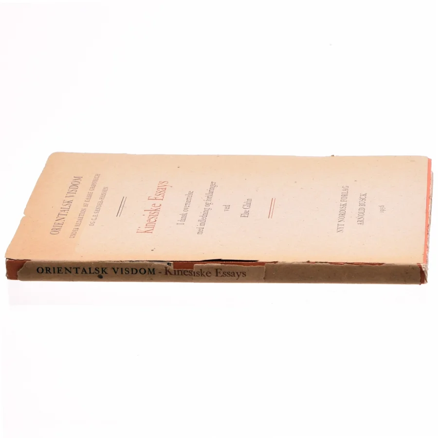 Kinesiske essays af Else Glahn (bog)