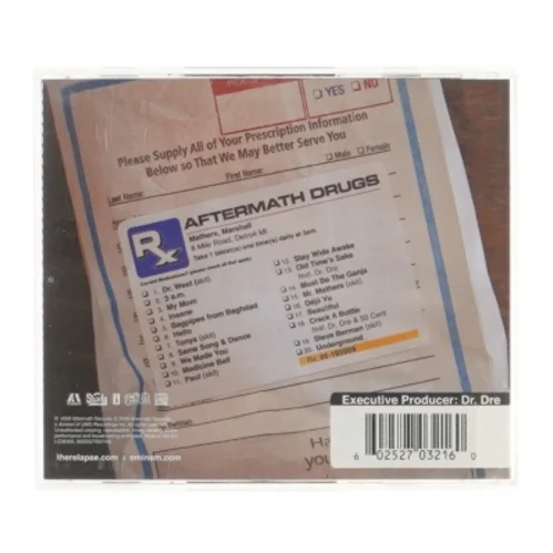 Eminem - Relapse CD fra Eminem