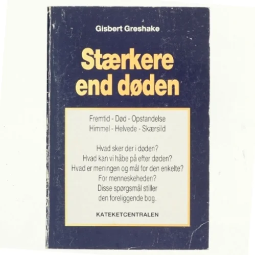 Stærkere end døden af Gisbert Greshake (bog)