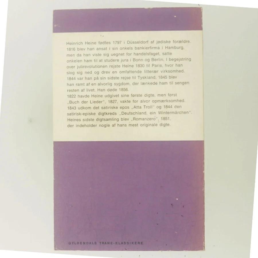 Atta Troll af Heinrich Heine (Bog)