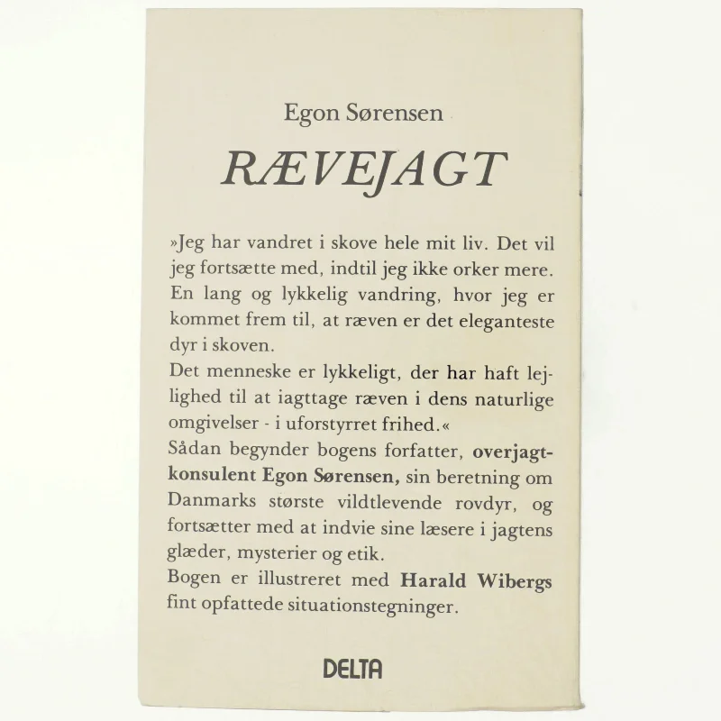 Rævejagt af Egon Sørensen (bog)