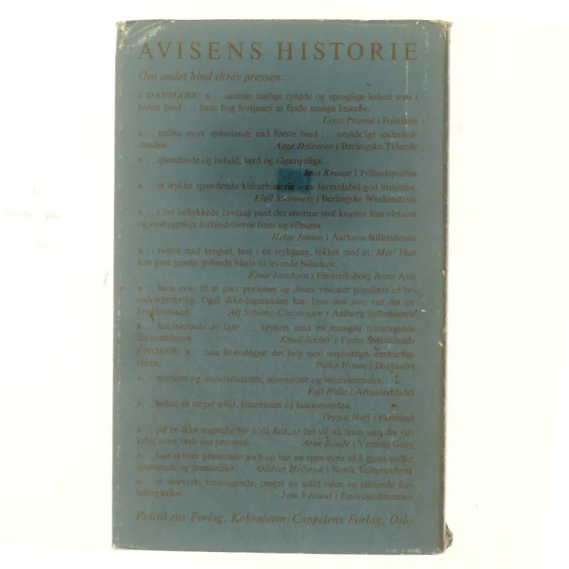 Avisens historie 3 af Hakon Stangerup (bog)