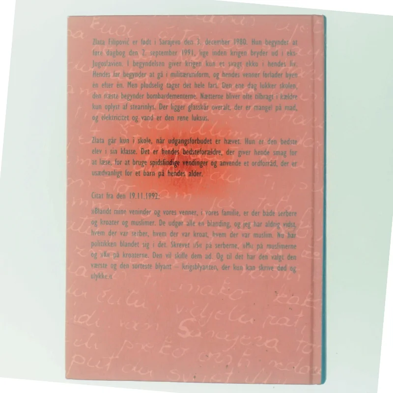 Zlatas Sarajevo Dagbog af Zlata Filipović (Bog)